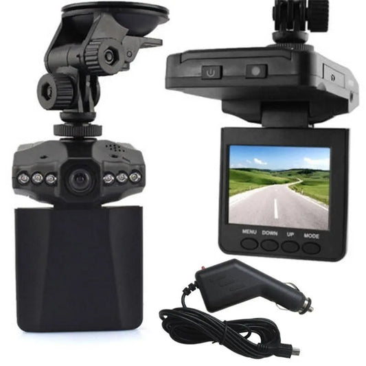 Compact 2.5-inch video camera for vehicle surveillance and safety