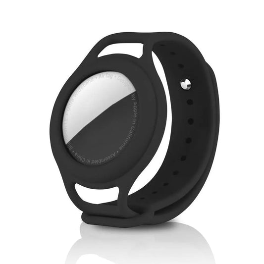 Durable and waterproof AirTags Liquid Silicone Watch for comfortable tracking of your belongings