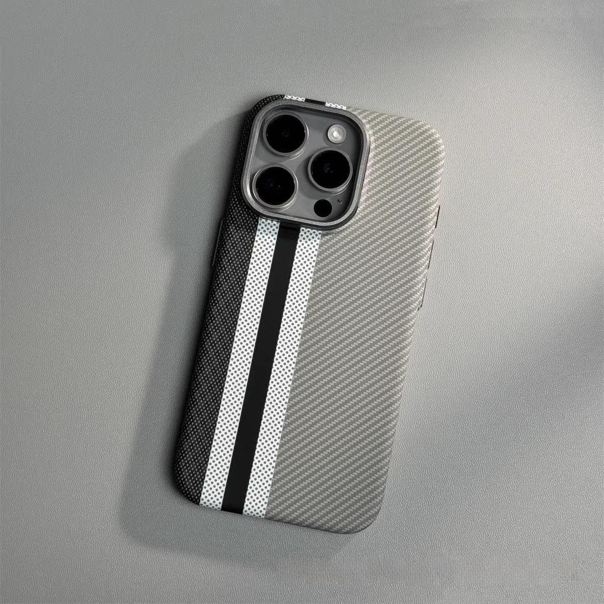 Phone protective case with shock-absorbent material and precise cutouts for enhanced protection against drops and scratches.