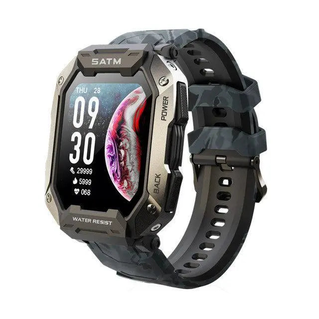 Feature-rich smartwatch for fitness tracking and notifications, designed for modern lifestyles, available at High Tech Trends.